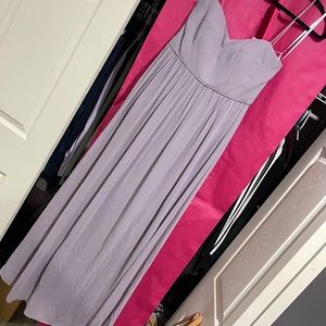 lavender bridesmaid dress